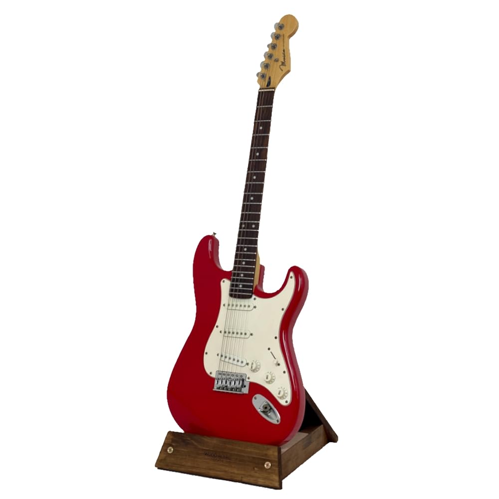 ❤️ハンドクラフト ❤️木製ギタースタンド 4本掛け ウォルナットカラー no18 ❤️ハンドクラフト ❤️木製ギタースタンド 4本掛け