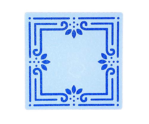American Classic Design Tile Craft Stencil 190 Micron Mylar Washable Reusable 10 x 10cm