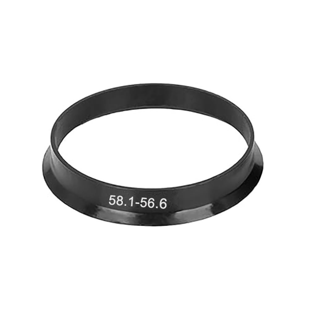 Anelli Alluminio 73.1mm Anelli Di Centraggio MACHSWON - 4 Pezzi, Da 57.1mm A 73.1mm, Lega Di Alluminio Per Auto Adattatori Mozzo - Foto 4