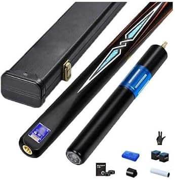 Pool Stick Pool Cues Adult 3/4 Billiard Cue Snooker Middle Head Chinese Black 10MM,Instant Burst, Irresistible, for Bar or Billiard Hall GYFtqg 241019ColorA,Size