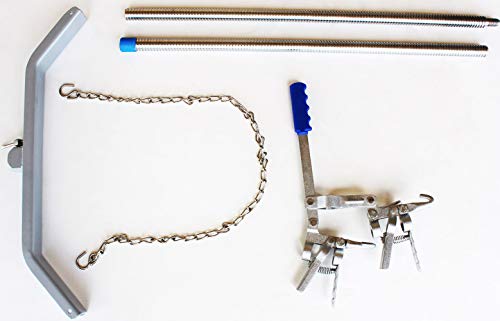 Challenger Grooming Veterinary Dual Ratchet Calf Puller Jack Cattle Birthing ...