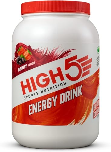 HIGH5 Energy Hydration Drink Refreshing Mix of Carbohydrates and Electrolytes (Berry, 2.2kg)