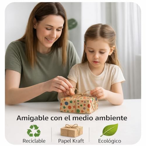 La mejor selección de Envoltura de regalos comprados en linea. 3 Imagen adicional