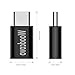 Micro USB to USB C Adapter 10 Pack Aluminum Woodcovo Converter Micro USB to Type C USB Adapter Data Syncing and Charging Converter for Samsung,MacBook,ChromeBook Pixel,Nexus