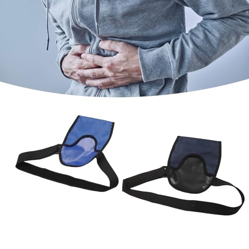 NSXAYIWESac De Stomie étanche Couvre la Couverture De Poche De Stomie Universelle Réglable Fournitures De Stomie Pour Iléostomie 2 Pièces Sac De Stomie Bleu Bleu Royal