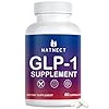 GLP-1 Supplement Support, GLP Activate Natural Formula, GLP-1 Supplement for Metabolic, Energy, GLP-1 Support, Take Before Meal (60 Capsules)