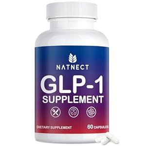 GLP-1 Supplement Support, GLP Activate Natural Formula, GLP-1 Supplement for Metabolic, Energy, GLP-1 Support, Take Before Meal (60 Capsules)
