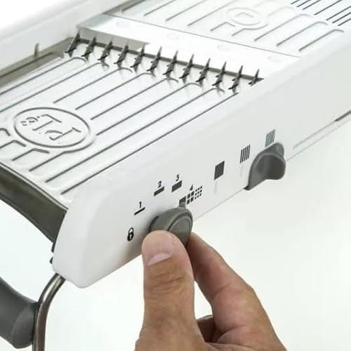 Mandoline Multifuncional Ajustável Lorben Cortador Fatiador Manual Legumes GT774