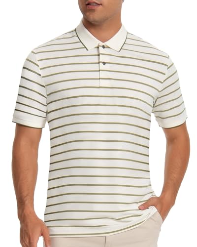 Polo de golf homme respirant pour éviter la chaleur sur le court