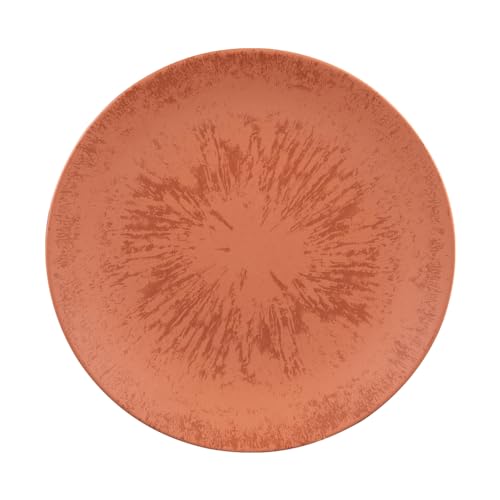Table Passion - Assiette plate Onyx 27 cm Terracotta (lot de 6)