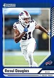 Rasul Douglas Blue Parallel Collectible Football Card- 2024 Donruss Football Card #191 (Bills)