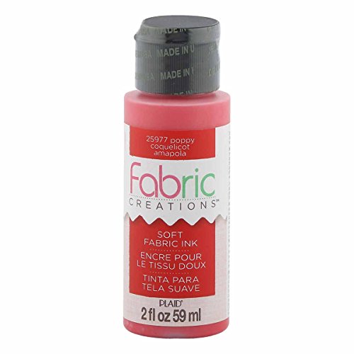 Fabric Creations Fabric Ink in Assorted Colors (2-Ounce), Poppy