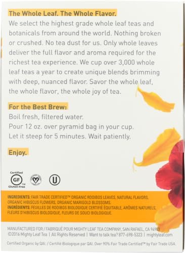 Mighty Leaf Organic African Nectar Rooibos Tea (1.32oz Loose)