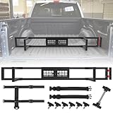 TENGBASE Truck Bed Divider & Organizer Panel, Cargo Manager & Aluminum Alloy Luggage Divider, Compatible with 2024-2025 Ford F-150 Accessories
