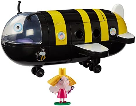 Ben & Holly 07625 The Bee Jet, S Little Kingom Preschool Toys, Free-Wheeling Vehicle
