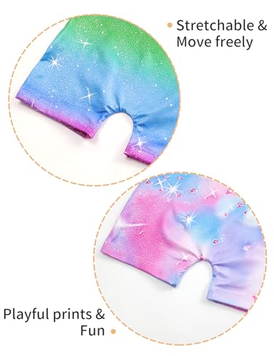 Image of 2 Pack Leotard for Girls Gymnastics Sparkly Sleeveless Unitards