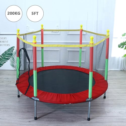 Youyijia Trampoline140cm, Outdoor Trampoline with Safety Net Cover, Recreational Trampoline for Indoor and Backyard Jumping Exercise - Image 2