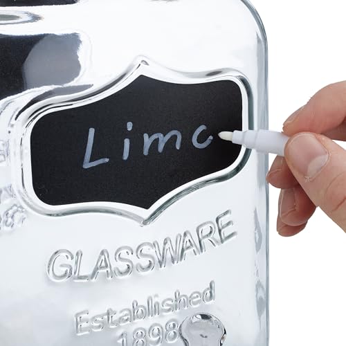 Relaxdays Getränkespender mit Ständer, 2er Set, Limobehälter 4L, Zapfhahn und Deckel, Wasserspender, Glas, transparent