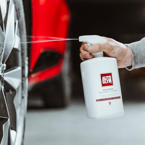 Autoglym Advanced All Wheel Cleaner 1LT Spray pour voitures sportives en hiver avec protection ant-ipès et brillance dur