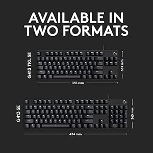 Logitech G413 SE Full-Size Mechanical Gaming Keyboard - Black — photo 6 of 6