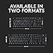 Logitech G413 SE Full-Size Mechanical Gaming Keyboard - Backlit Keyboard with Tactile Mechanical Switches, Anti-Ghosting, Compatible with Windows, macOS - Black Aluminum