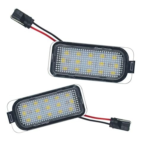 FanPaYY Licence Number Plate Light Lamp For Focus Mondeo Fiesta Kuga C-MAX S-MAX 542119 Cover