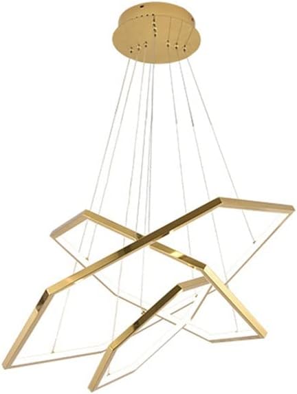 Chandelier Nordic Style Hexagonal Chandelier Exhibition Hall Personality Chandelier Home/D/80 * 60 * 40Cmtricolor