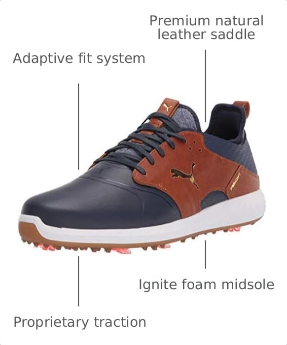 Image of PUMA Golf Ignite Pwradapt Caged Crafted