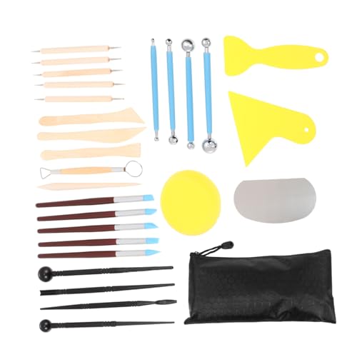 YOSADIER 陶芸工具 点 多機能粘土彫刻ツール 向け用 ポリマークレイ対応 陶土 エアドライクレイ兼用 創造力育成と親子交流促進に YOSADIER 陶芸工具 点 多機能粘土彫刻ツール 向け用 ポリマークレイ対応 陶土 エアドライクレイ兼用 創造力育成と親子交流促進に