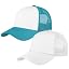 2pk White & Turquoise
