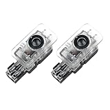 2PCS Never Fade Car LED Door Light Projector Logo,LED Puddle Light Shadow Laser Step Lights Compatible for V40 V60 V90 S60 S80 S90 XC40 XC60 XC90 Accessories (White Blue)