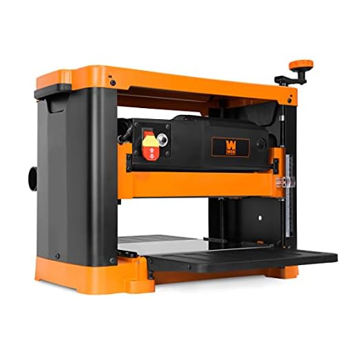 WEN PL1252 15-Amp 12.5-Inch Two-Blade Benchtop Thickness Planer , Black