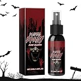 Waschbares Kunstblut | Schminke Kunstblut - 50ml Körperbemalung Kostüm Schminke Für Kleidung Gesicht Zombie Vampir Cosplay Verkleidung Kinder Augen Erwachsene