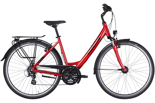 Pegasus Solero SL 24 28 Zoll Damenrad 24-Gang Kettenschaltung rot