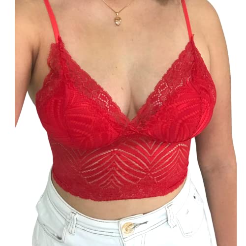 Kit 3 Top Faixa Cropped Renda Alça Tomara Que Caia Sutiã Multicor (G)