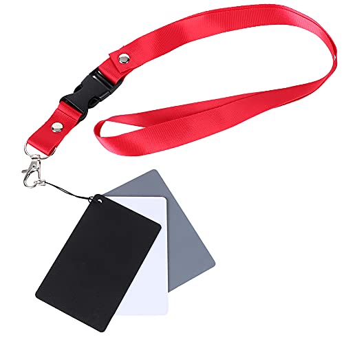 Color Balance Card, Powerful Digital Gray Card, for Photographers with Outdoor Travel Cameras