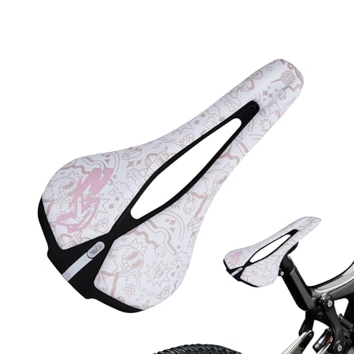 Selle de vélo de route confortable pour homme adepte de fitness et de tourisme