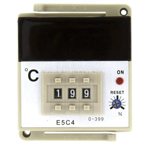 E5C4-R AC 110V Relay Output K Input Digital Temperature Controller