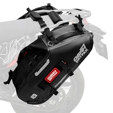 adventure motorcycle soft panniers