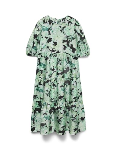 Robe à col rond Vmmaja en tissu léger pour vos journées de bureau et sorties