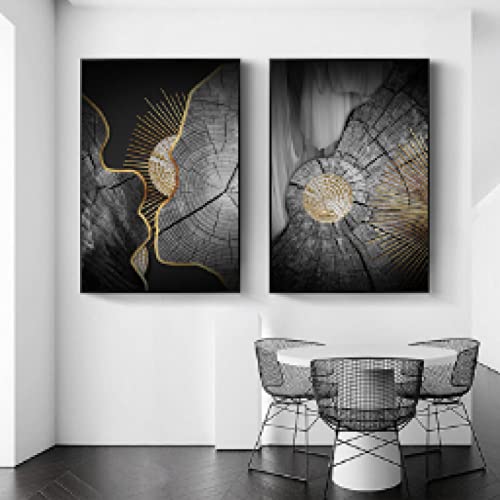 Impression sur toile haut de gamme art abstrait 60x90cm