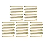 Generic Pendientes de té para Prevenir la Inflamación, 50 Pendientes de Tallo de té para Mujeres, Barra de Curación del Agujero de la Oreja, Adecuado para Nuevos Piercings (estilo grueso)