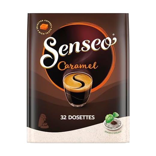 Senseo Café, Caramel, 32 Dosettes