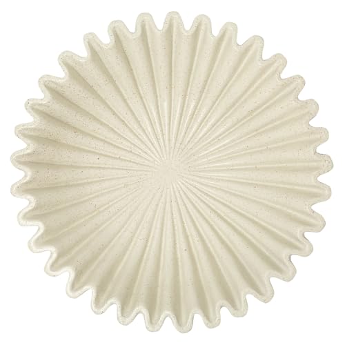 Bols décoratifs pour salon et centre de table moderne de couleur blanc cassé