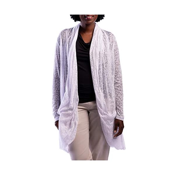 Scottevest Lucille Cardigan For Women 4 Hidden Pockets Lightweight Wrinkle Resistant Sweater For Travel More