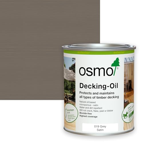 Osmo Grey Exterior Wood & Decking Oil 019 750ml
