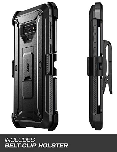 SUPCASE Unicorn Beetle PRO Series Phone Case for Samsung Galaxy Note 9, Full-Body Rugged Holster Case with Built-in Screen Protector for Samsung Galaxy Note 9 2018 (Black)