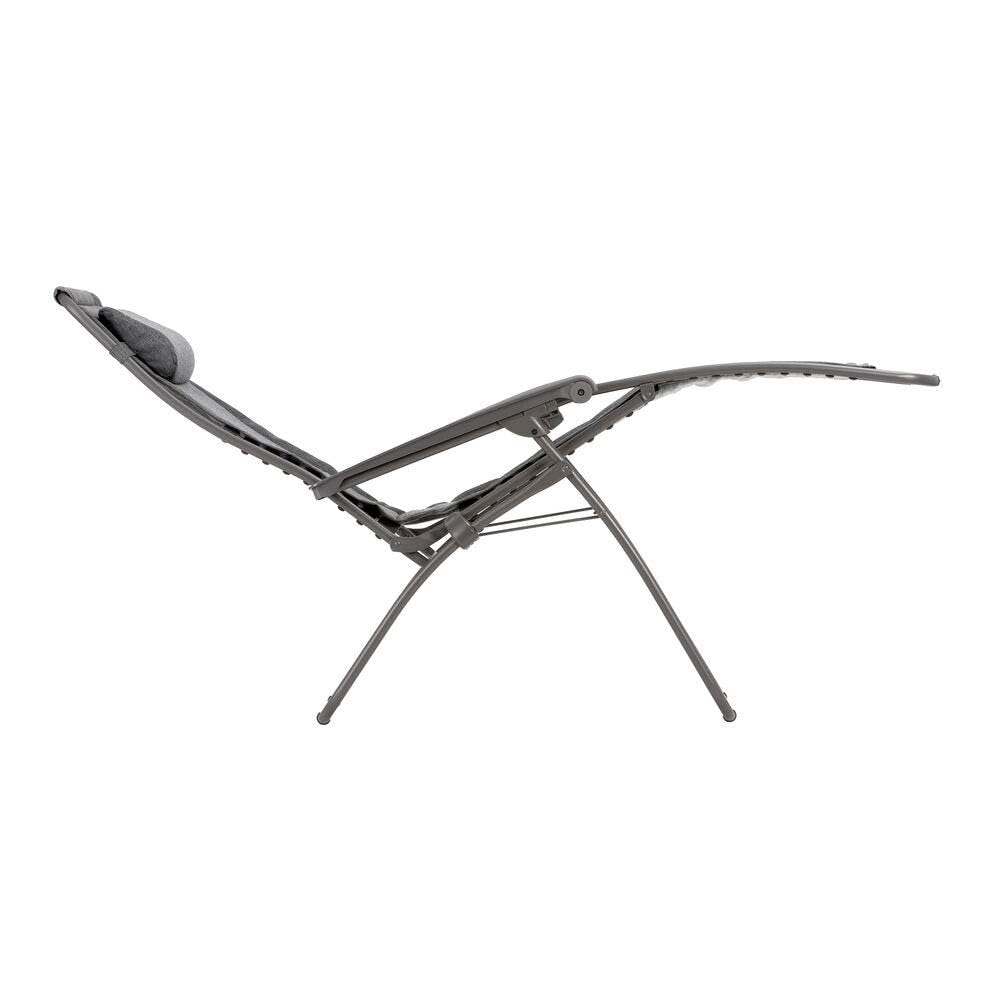 Lafuma LightComfort® - Sillón Relax acolchado de gravedad cero Rsx Clip de color gris