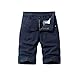 Produktbild Aoogo Herren Overalls mit Mehreren Taschen Shorts Cargo Shorts Outdoor Sommer Freizeit Kurze Hose Baumwolle Arbeitsshorts