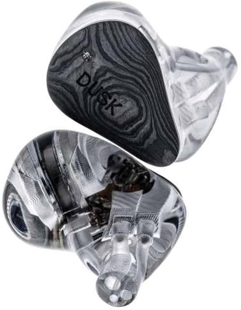 イヤホン MOONDROP Crinacle DUSK Moondrop x Fone de ouvido intra-auricular Crinacle Dusk 2DD